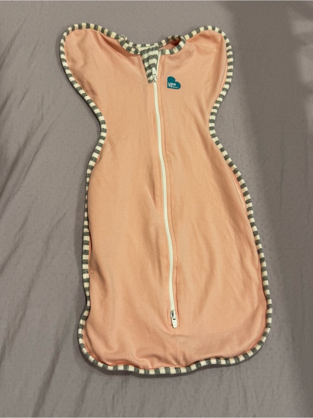 Love to Dream Swaddle Sleep Bag - NB - Dusty Pink - 1.0 Tog